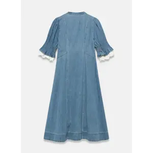 Mint Velvet Mid Indigo Denim Midi Dress